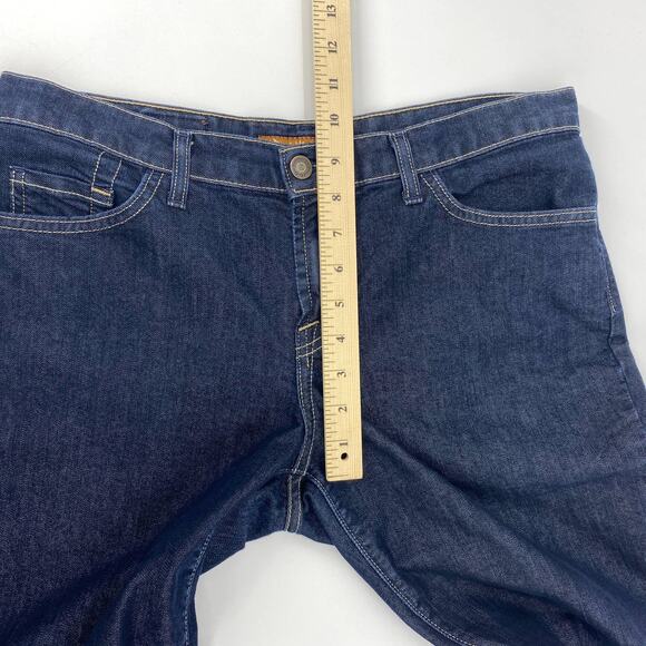 DAVID KAHN Blue Denim Boot-Cut Mid-Rise Jeans Women's Sz 30 - Picture 8 of 9